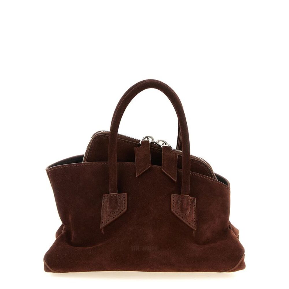 The Attico Brown Bovine Leather Women's Handbag